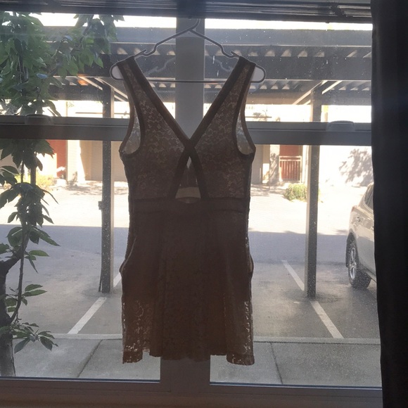 Free People lace minidress with pockets - Picture 3 of 3